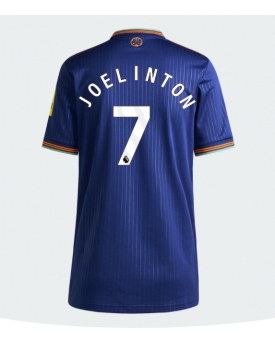 Newcastle United Joelinton #7 Maglia Gara Terza Repliche 2025-26 Donna Maniche Corte